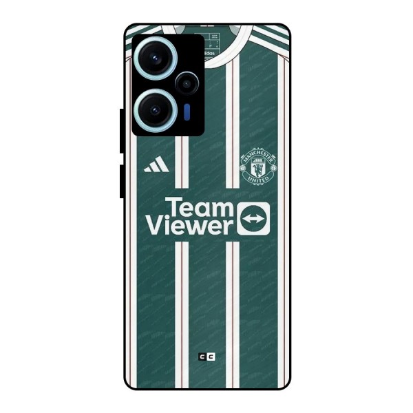 Manchester Team jersey Metal Back Case for Poco F5