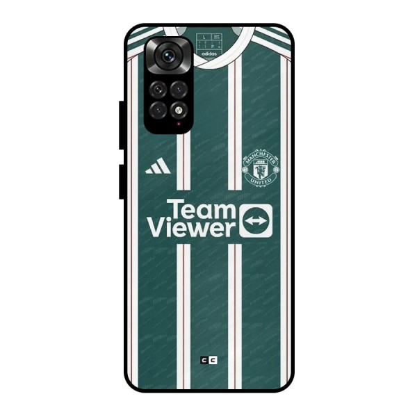Manchester Team jersey Metal Back Case for Redmi Note 11 Pro