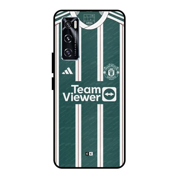 Manchester Team jersey Metal Back Case for Vivo V20 SE