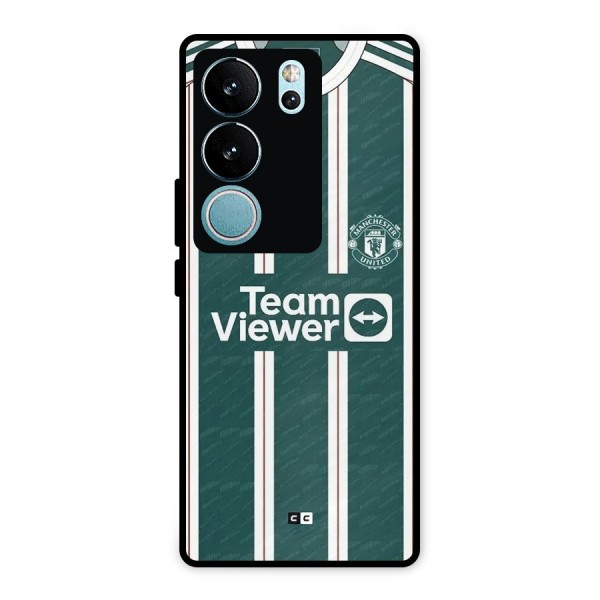 Manchester Team jersey Metal Back Case for Vivo V29