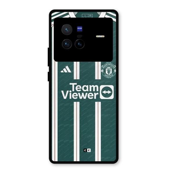 Manchester Team jersey Metal Back Case for Vivo X80