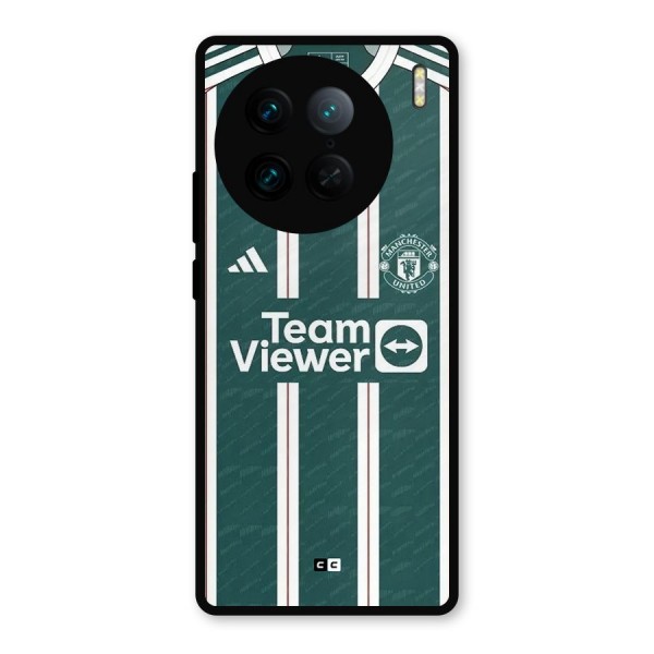 Manchester Team jersey Metal Back Case for Vivo X90 Pro