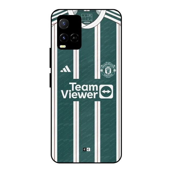 Manchester Team jersey Metal Back Case for Vivo Y33s