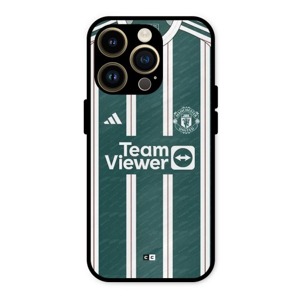 Manchester Team jersey Metal Back Case for iPhone 14 Pro