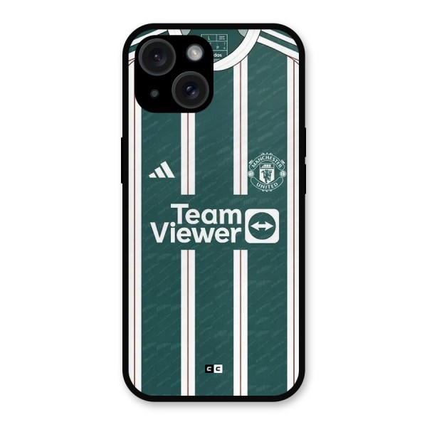 Manchester Team jersey Metal Back Case for iPhone 15