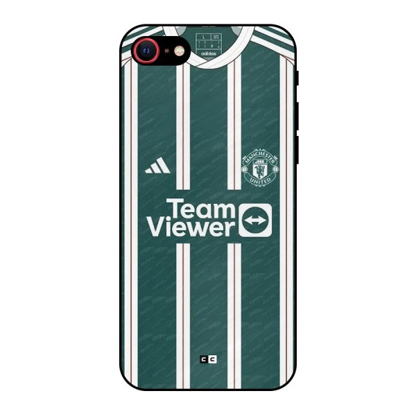 Manchester Team jersey Metal Back Case for iPhone 8