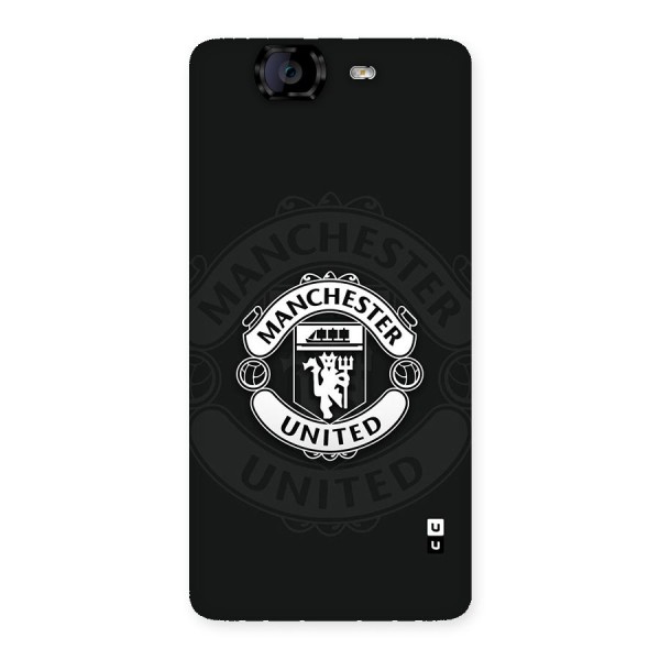 Manchester United Back Case for Canvas Knight A350