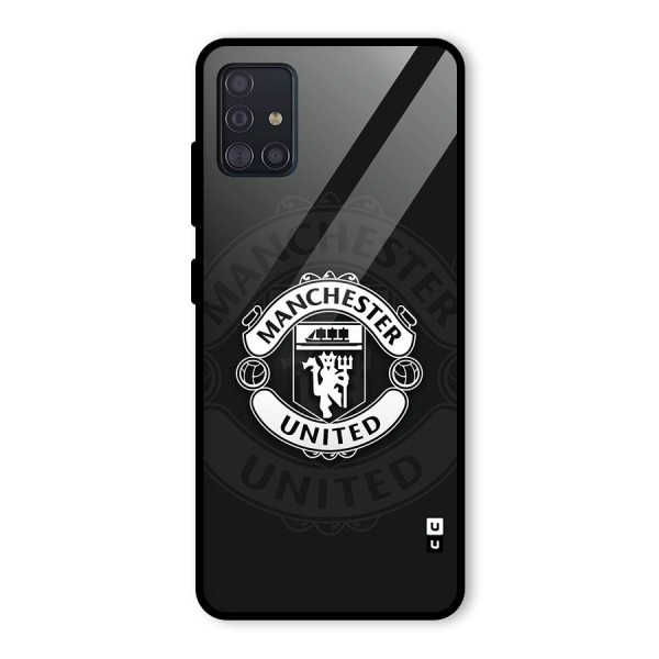 Manchester United Glass Back Case for Galaxy A51