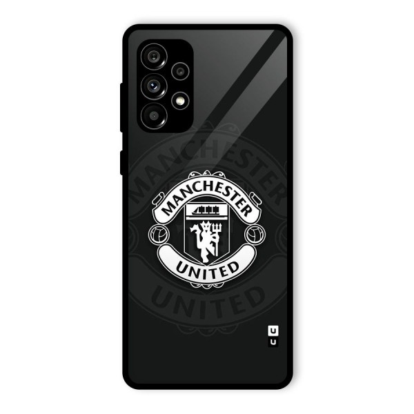 Manchester United Glass Back Case for Galaxy A73 5G