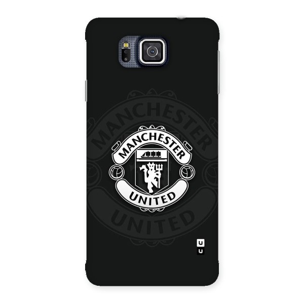 Manchester United Back Case for Galaxy Alpha