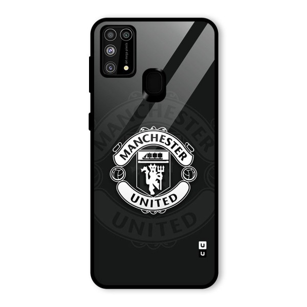 Manchester United Glass Back Case for Galaxy M31