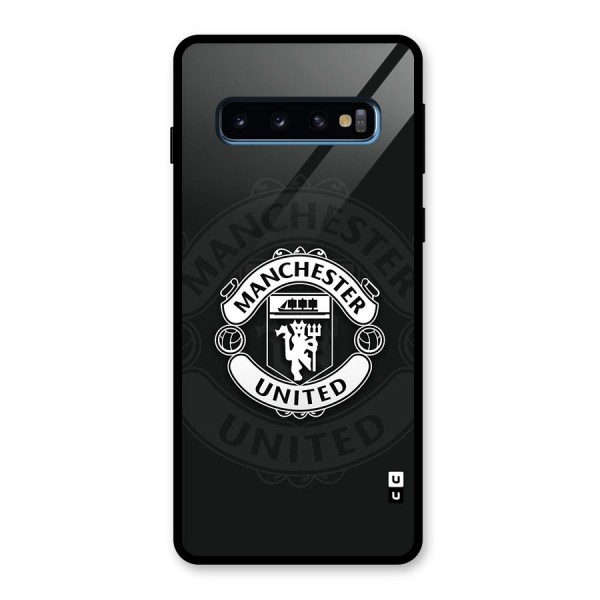 Manchester United Glass Back Case for Galaxy S10