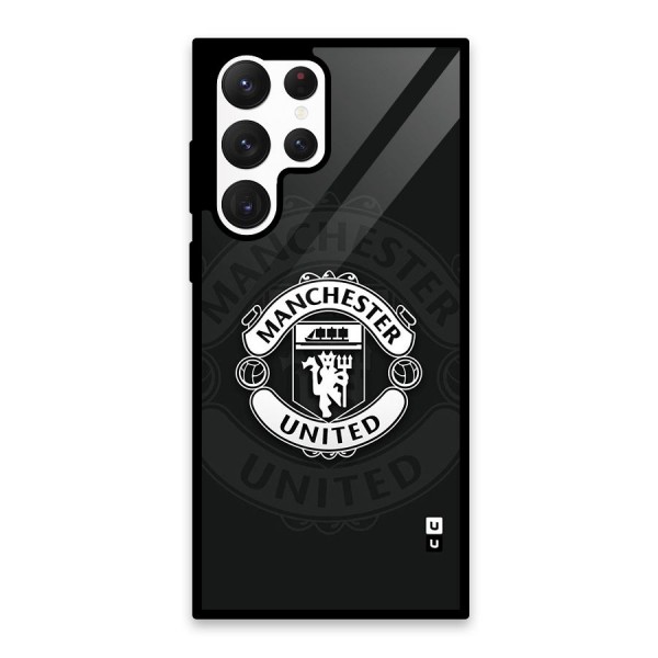 Manchester United Glass Back Case for Galaxy S22 Ultra 5G