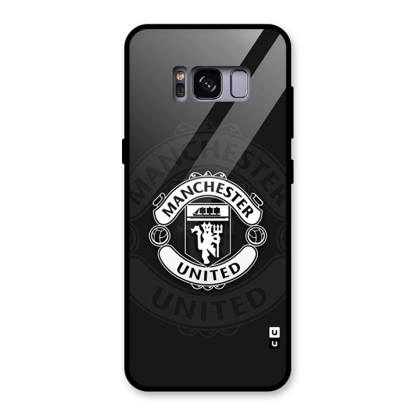 Manchester United Glass Back Case for Galaxy S8