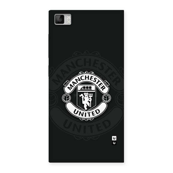 Manchester United Back Case for Mi3