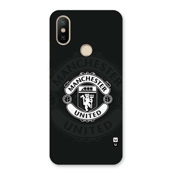 Manchester United Back Case for Mi A2