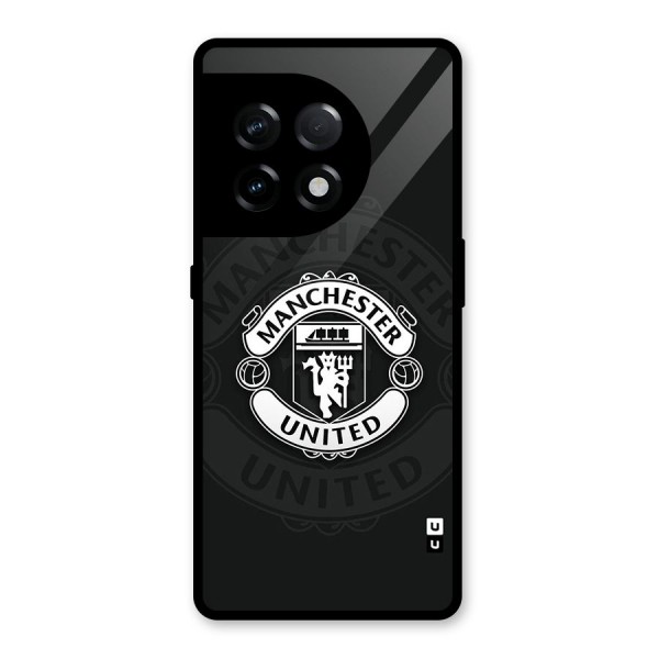 Manchester United Glass Back Case for OnePlus 11R