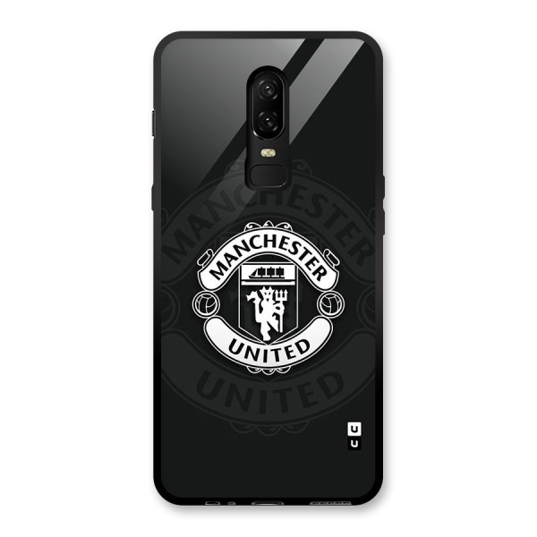 Manchester United Glass Back Case for OnePlus 6