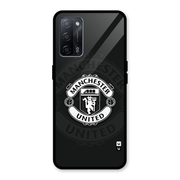 Manchester United Glass Back Case for Oppo A53s 5G