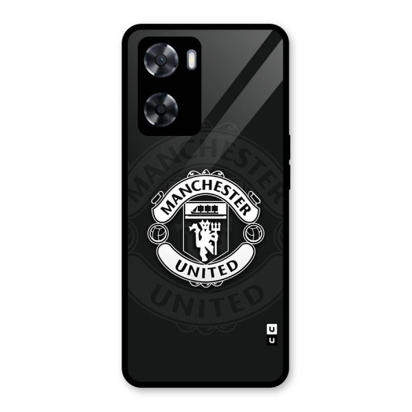 Manchester United Glass Back Case for Oppo A57 2022