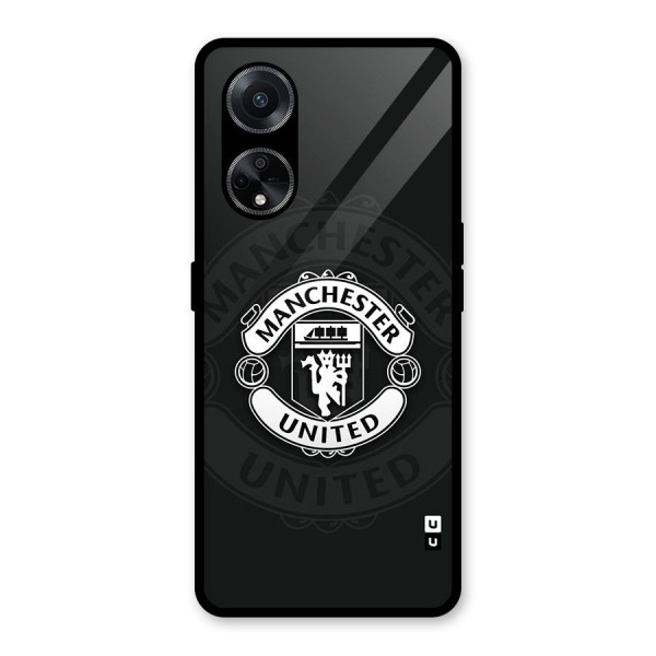 Manchester United Glass Back Case for Oppo F23