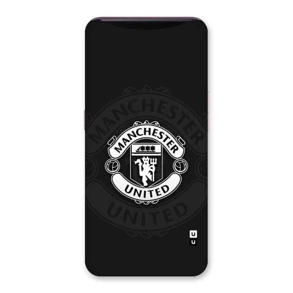 Manchester United Back Case for Oppo Find X