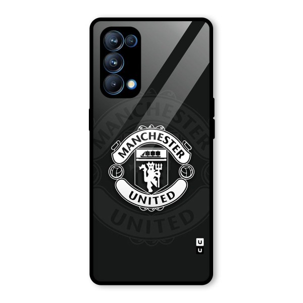 Manchester United Glass Back Case for Oppo Reno5 Pro 5G