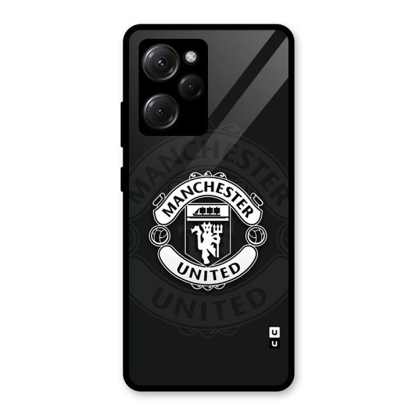 Manchester United Glass Back Case for Poco X5 Pro