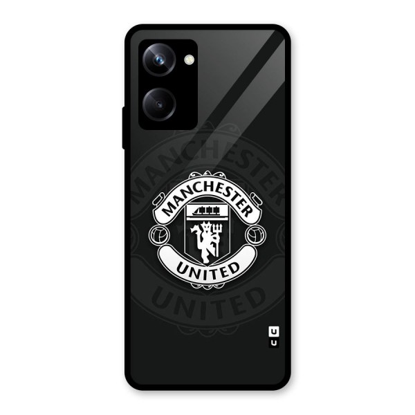 Manchester United Glass Back Case for Realme 10 Pro