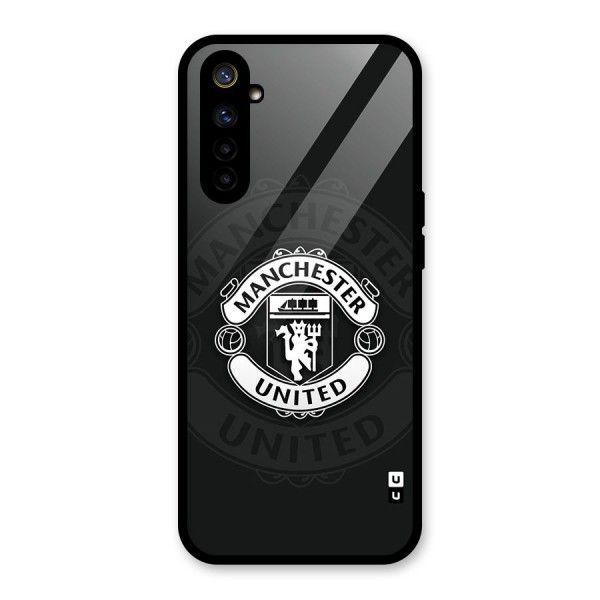 Manchester United Glass Back Case for Realme 6