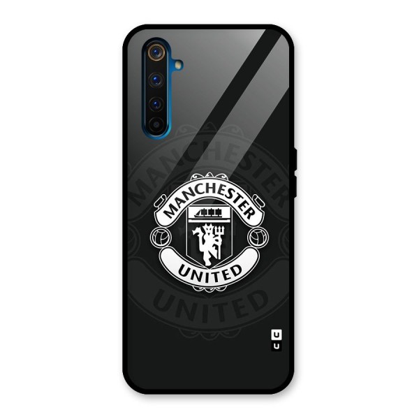 Manchester United Glass Back Case for Realme 6 Pro