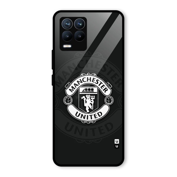 Manchester United Glass Back Case for Realme 8