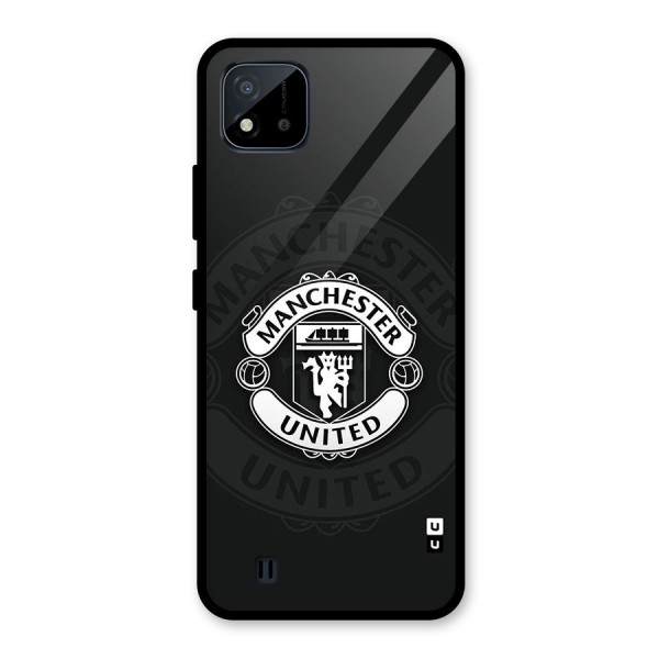 Manchester United Glass Back Case for Realme C11 2021