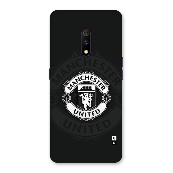 Manchester United Back Case for Realme X