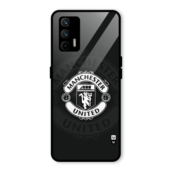 Manchester United Glass Back Case for Realme X7 Max