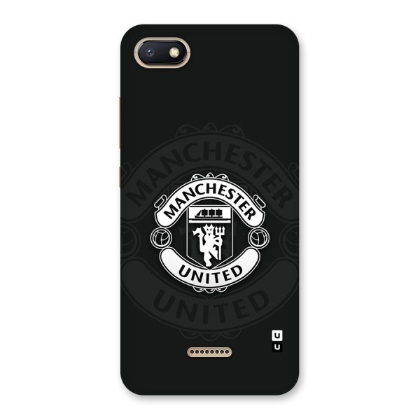 Manchester United Back Case for Redmi 6A