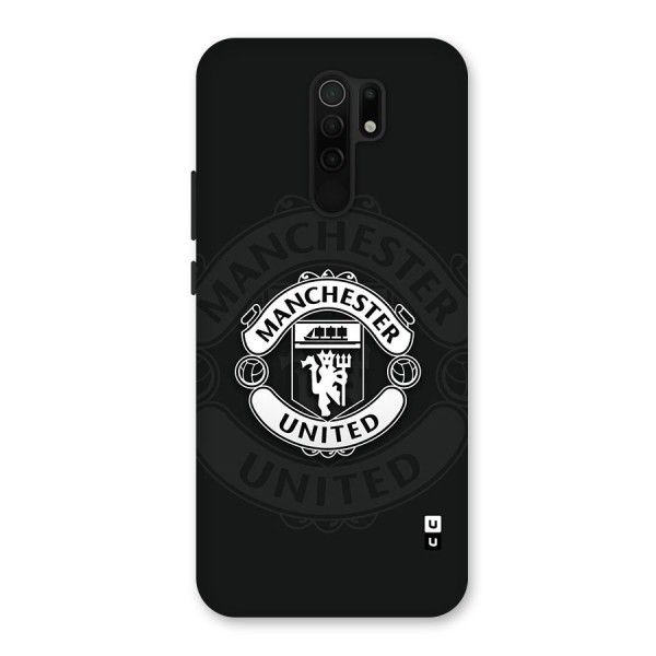 Manchester United Glass Back Case for Redmi 9 Prime