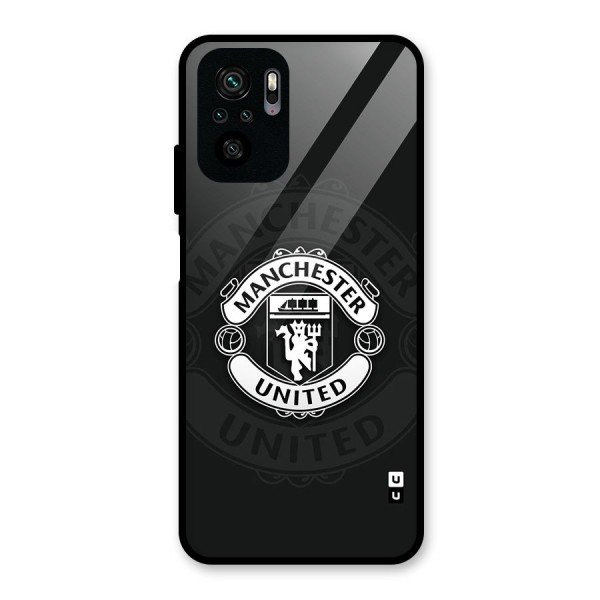 Manchester United Glass Back Case for Redmi Note 10