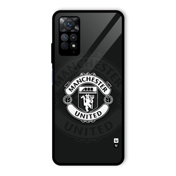 Manchester United Glass Back Case for Redmi Note 11 Pro