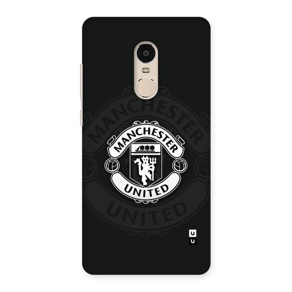 Manchester United Back Case for Redmi Note 4