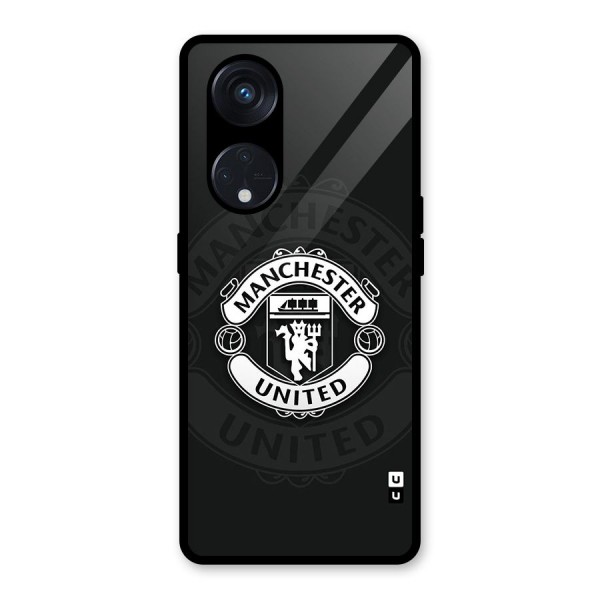 Manchester United Glass Back Case for Reno8 T 5G