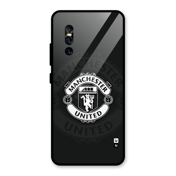 Manchester United Glass Back Case for Vivo V15 Pro