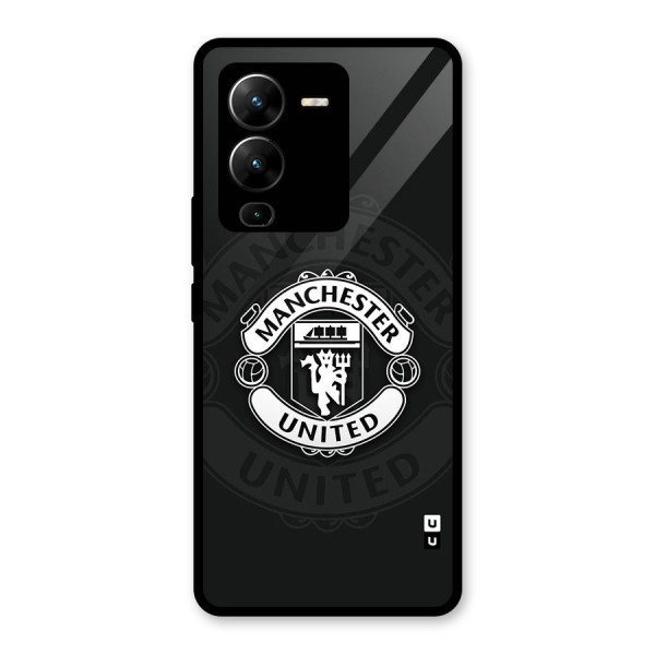 Manchester United Glass Back Case for Vivo V25 Pro