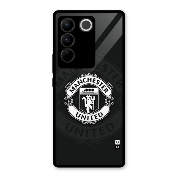 Manchester United Glass Back Case for Vivo V27