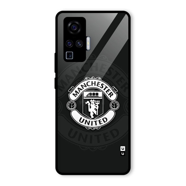 Manchester United Glass Back Case for Vivo X50 Pro