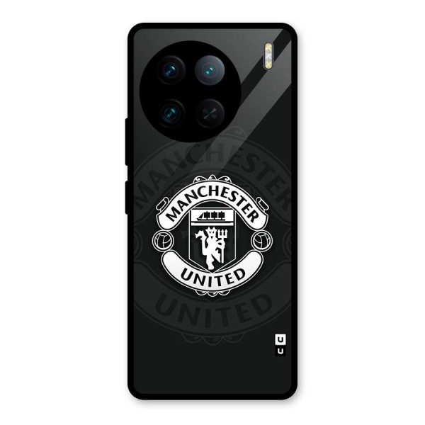 Manchester United Glass Back Case for Vivo X90 Pro