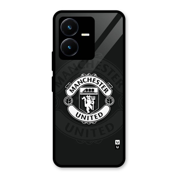 Manchester United Glass Back Case for Vivo Y22