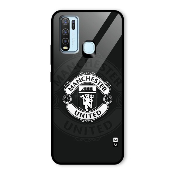 Manchester United Glass Back Case for Vivo Y30