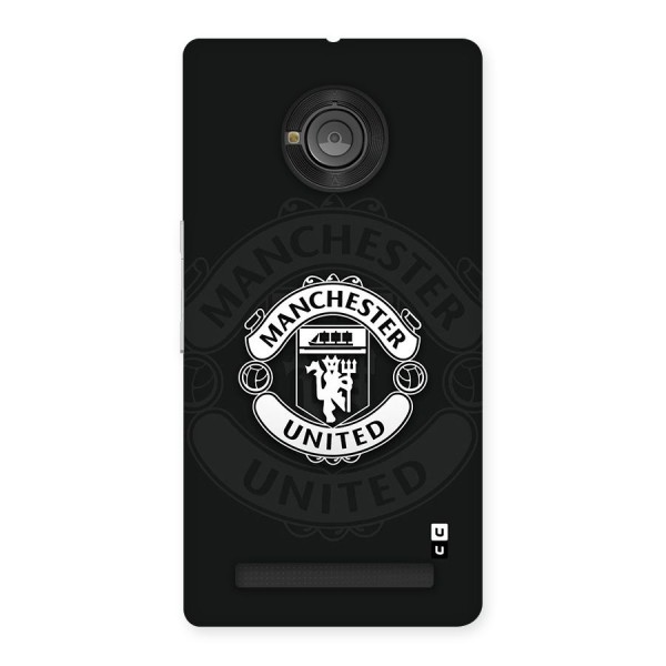 Manchester United Back Case for Yuphoria