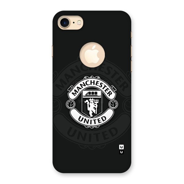 Manchester United Back Case for iPhone 8 Logo Cut